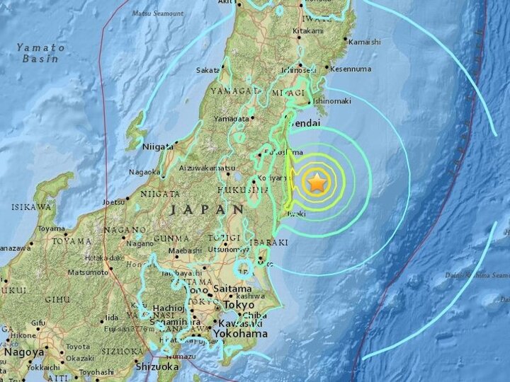 زلزله‌ ۶.۷ ریشتری ژاپن را لرزاند/ هشدار سونامی صادر شد