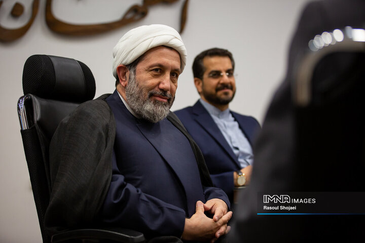 حجت الاسلام مهدی ایمانی‌پور، رئیس سازمان فرهنگ و ارتباطات اسلامی