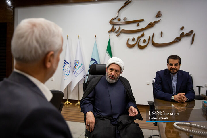 حجت الاسلام مهدی ایمانی‌پور، رئیس سازمان فرهنگ و ارتباطات اسلامی