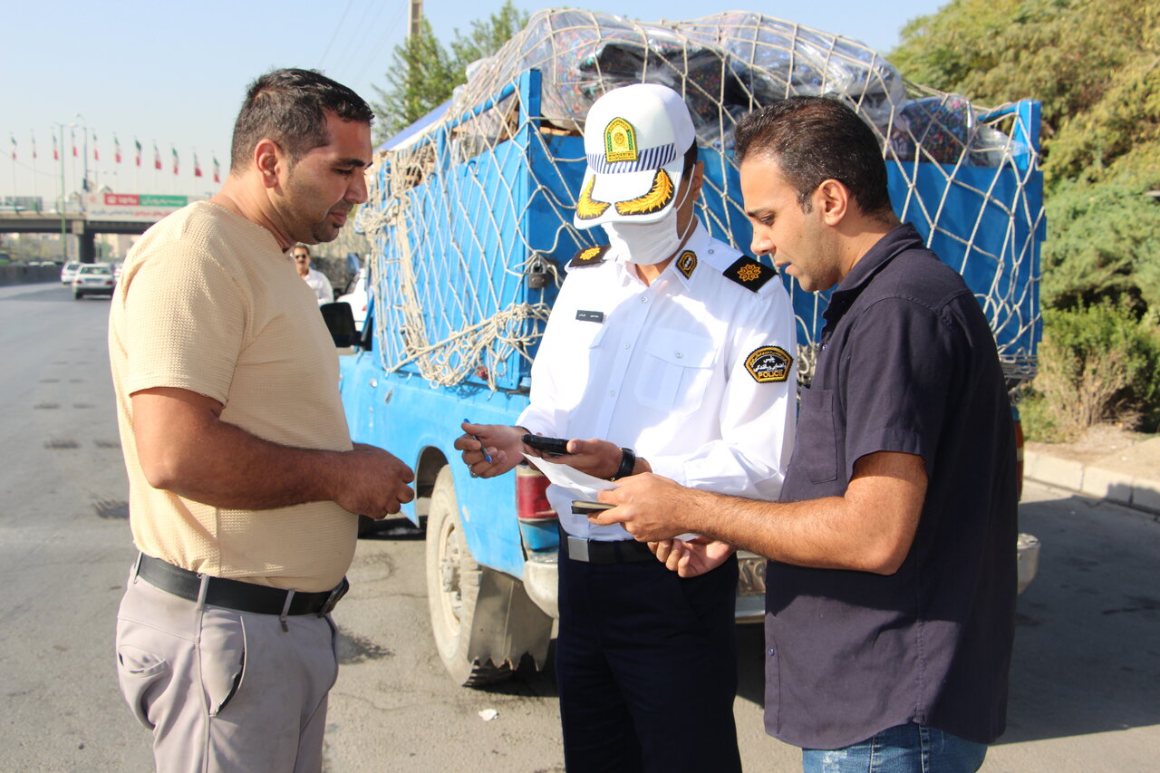 اجرای طرح محدوده زمانی و مکانی ناوگان بار در اصفهان/ استفاده بیش از ۱۰۰ دوربین پلاکخوان