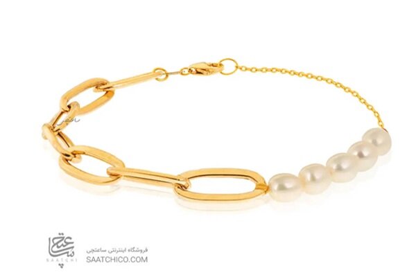 مدل دستبند طلا مرواریدی
