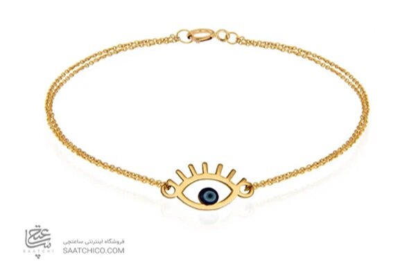 مدل دستبند طلا زنانه چشم نظر