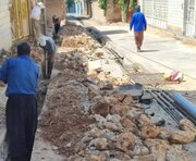 اتصال بیش از ۷۵ درصد جمعیت شهری ایوان به شبکه فاضلاب شهری