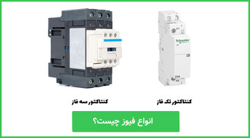انواع کنتاکتور چیست و چگونه کار میکند؟