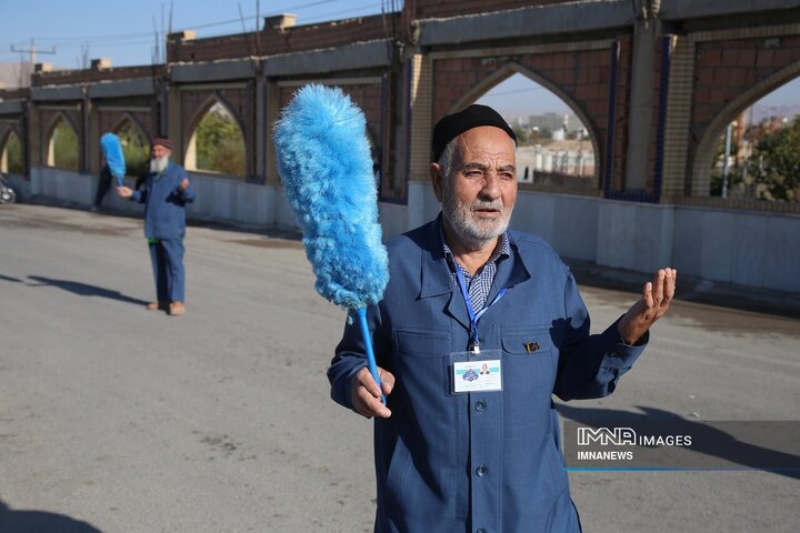 اقامه نماز طلب باران در بجنورد