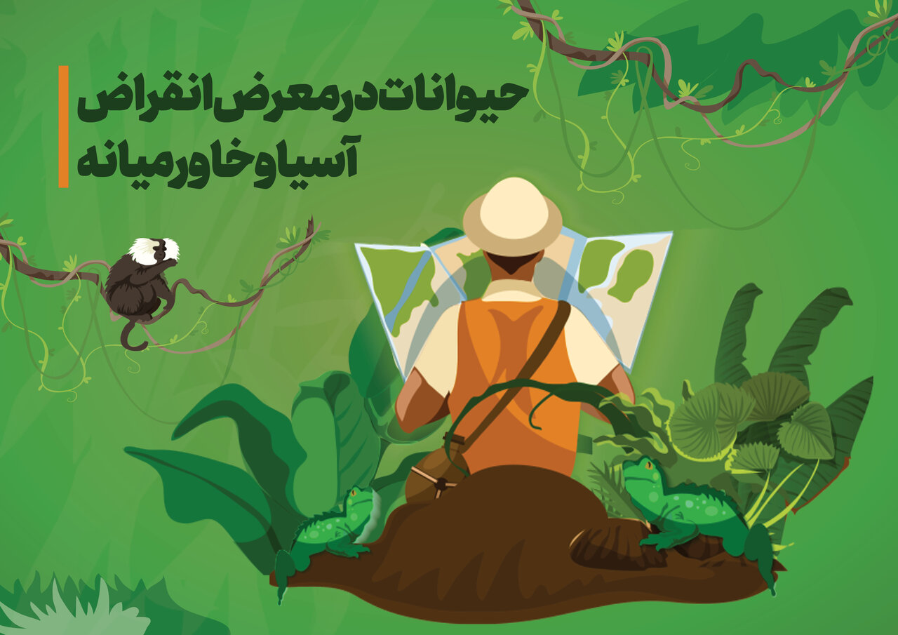 حیوانات در معرض انقراض ایران و آسیا را بشناسید