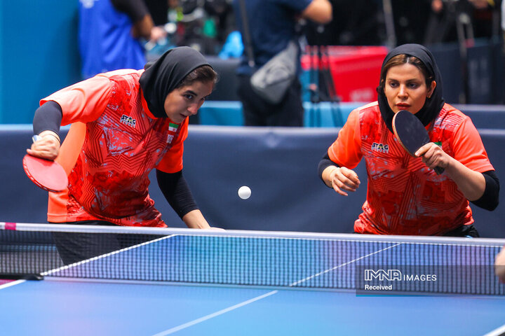صعود دختران تنیس روی میز ایران به یک چهارم نهایی
