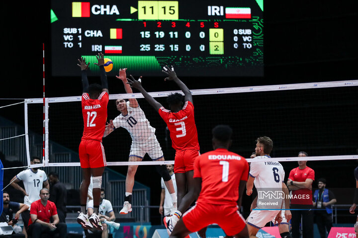 سومین روز بازی‌های همبستگی کشورهای اسلامی؛ والیبال ایران - چاد