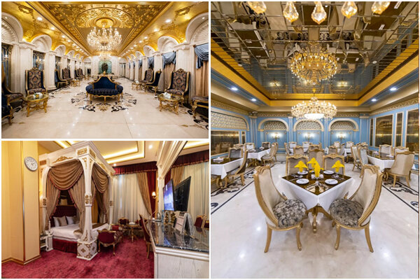 فضای داخلی هتل 3 ستاره رز درویشی مشهد