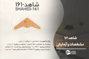 پهپاد شاهد ۱۶۱ + مشخصات و آزمایش