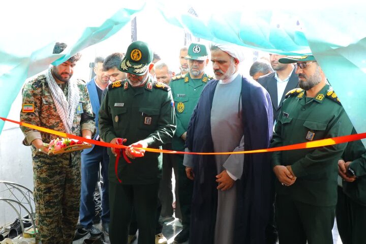 برپایی نمایشگاه اسوه استانی بسیج در بام ایران