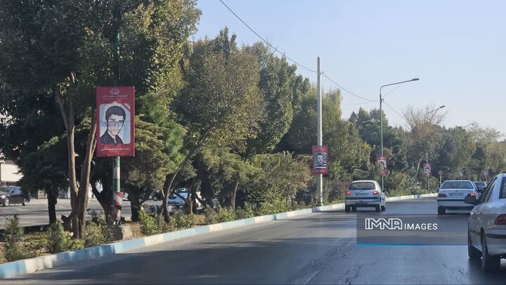 منطقه ۱۰ در آستانه روز حماسه و ایثار مردم اصفهان رنگ و بوی شهدا گرفت