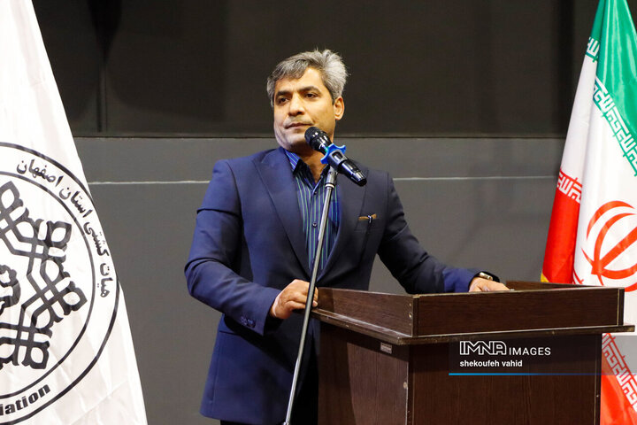 آیین افتتاح خانه کشتی پوریای ولی اصفهان