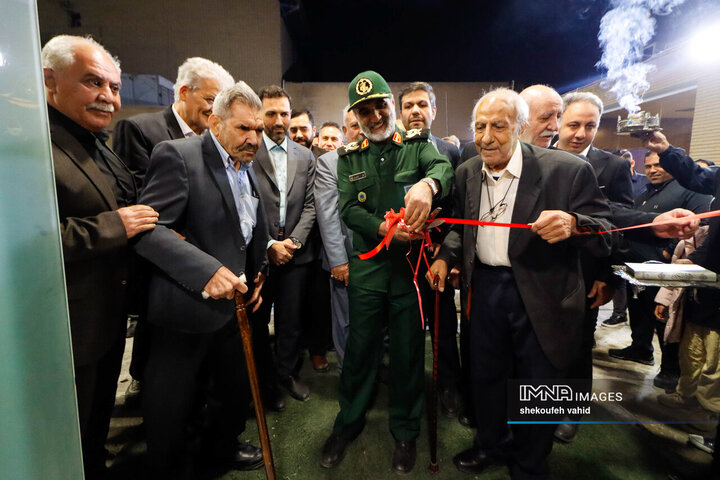 آیین افتتاح خانه کشتی پوریای ولی اصفهان