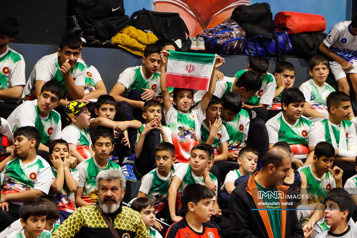 آیین افتتاح خانه کشتی پوریای ولی اصفهان