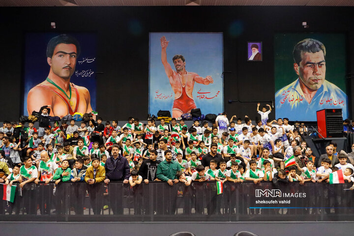 آیین افتتاح خانه کشتی پوریای ولی اصفهان