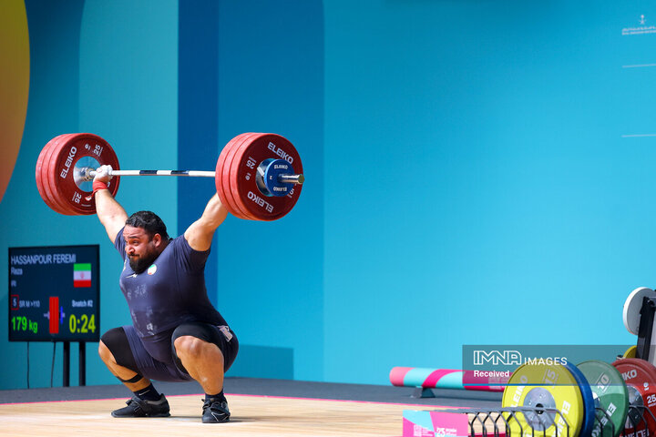 پنجمین روز بازی‌های همبستگی کشورهای اسلامی؛ وزنه‌برداری