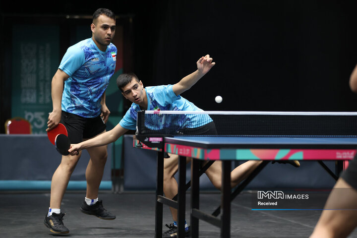 پنجمین روز بازی‌های همبستگی کشورهای اسلامی؛ تنیس روی میز