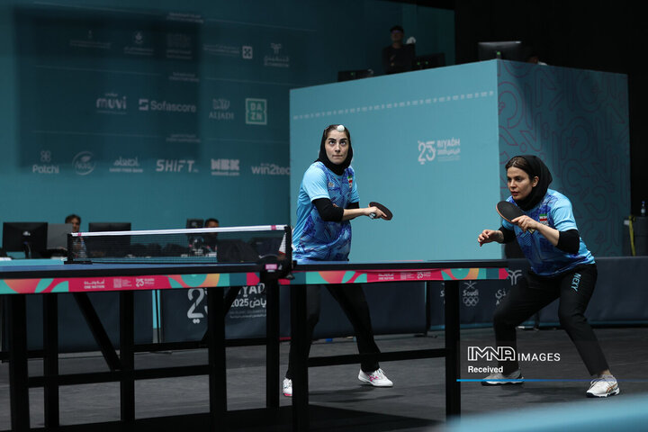 پنجمین روز بازی‌های همبستگی کشورهای اسلامی؛ تنیس روی میز