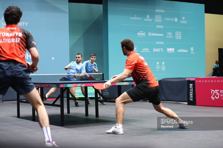 پنجمین روز بازی‌های همبستگی کشورهای اسلامی؛ تنیس روی میز