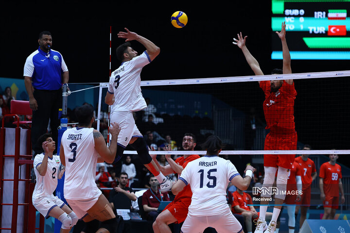 ششمین روز بازی‌های همبستگی کشورهای اسلامی؛ فینال والیبال مردان