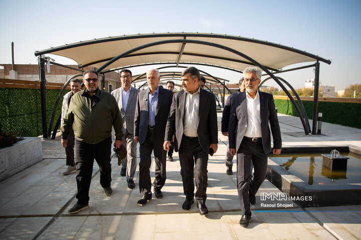 بازدید شهردار اصفهان از پروژه‌های منطقه 15 شهرداری