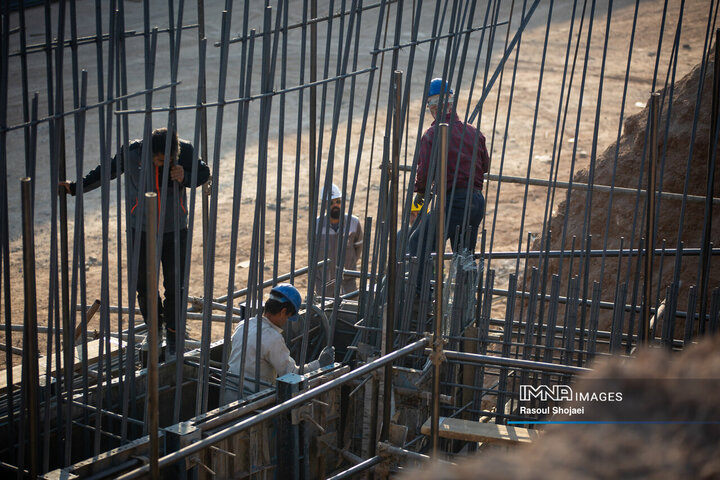 بازدید شهردار اصفهان از پروژه پل‌ها و تقاطع‌های غیرهمسطح شهید فخری‌زاده