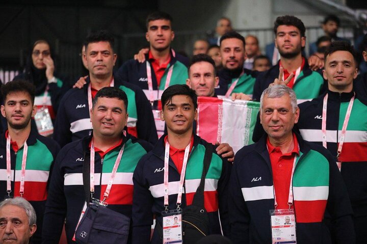 رژه کاروان ورزش ایران در المپیک بیست‌وپنجم ناشنوایان