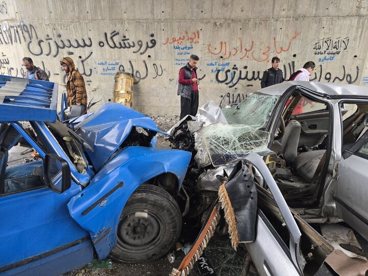 تصادف در محور سنندج-مریوان منجر به مرگ ۴ نفر شد