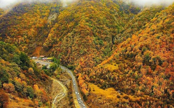 سفر پاییزی ارزان با اتوبوس