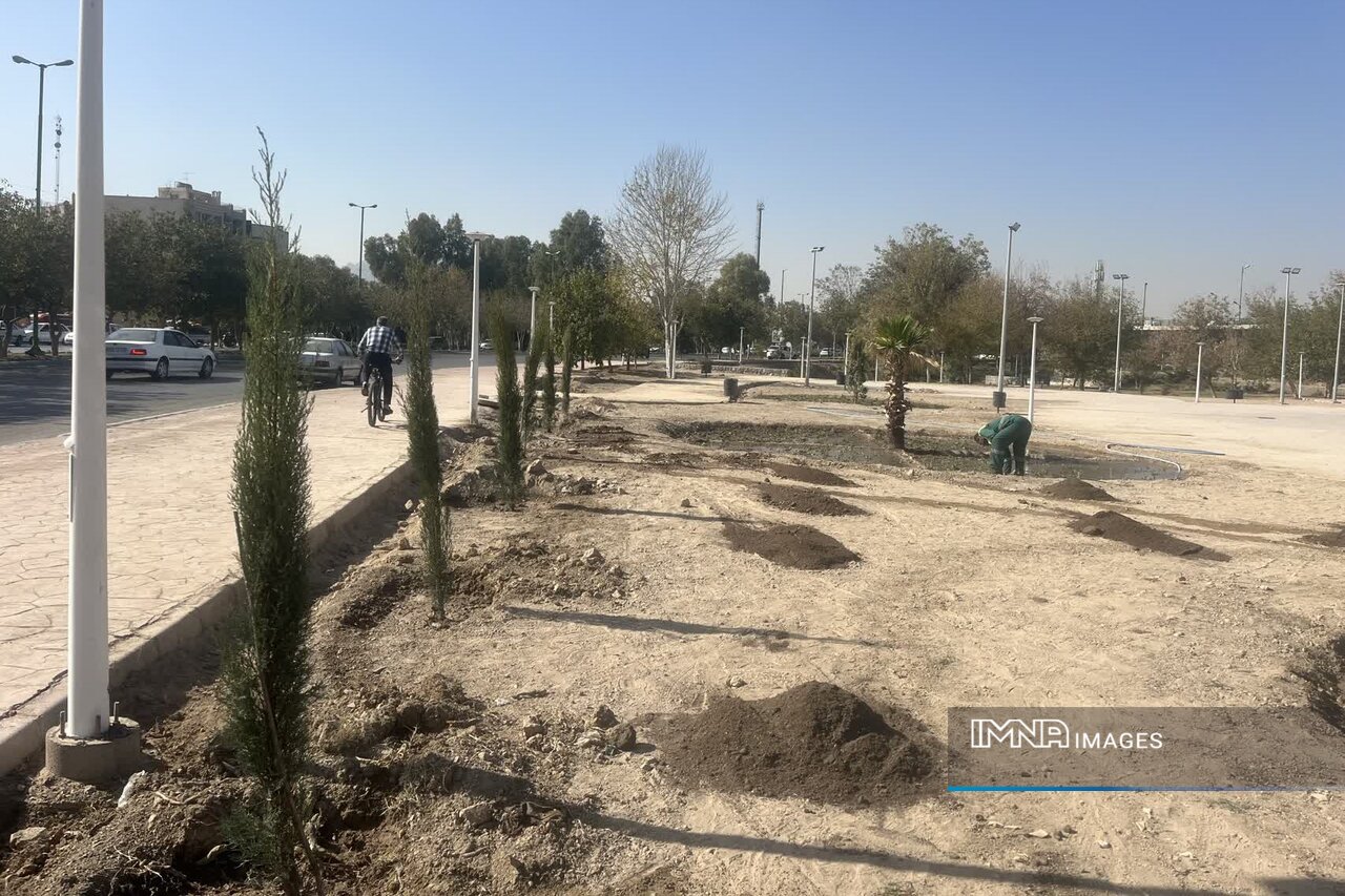 بیش از ۹۸ درصد عملیات توسعه پارک بیشه خزایی به پایان رسید