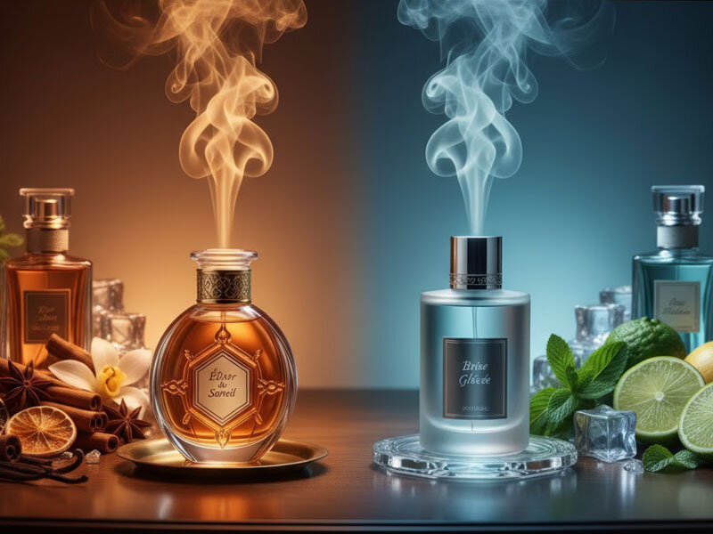 ادکلن گرم و سرد