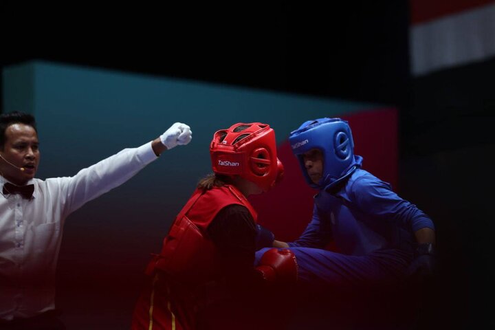 سارا شفیعی در یک‌قدمی مدال طلای ووشو