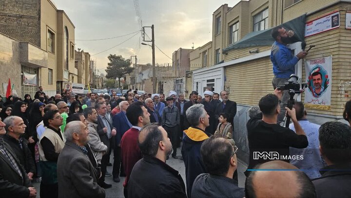 جاودانگی یک قهرمان؛ کوچه‌ای در اصفهان به نام «شهید یسلیانی» نام گرفت