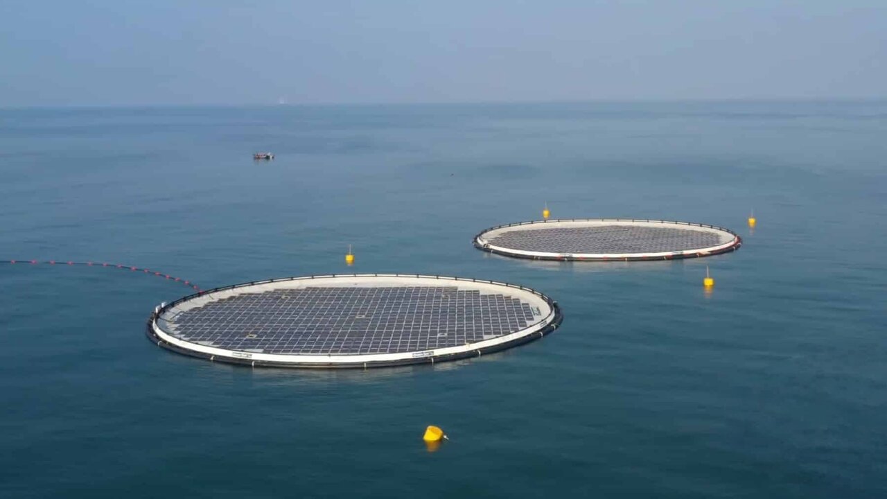 انقلاب تولید انرژی ارزان با نخستین نیروگاه خورشیدی شناور آسیا