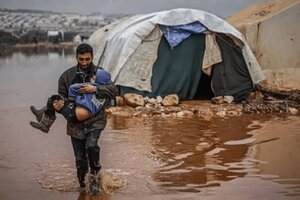 باران پاییزی بر زخم باز غزه