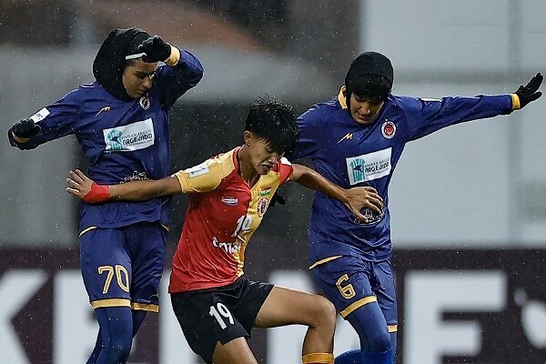 توقف خاتون بم مقابل بنگال شرقی هند در لیگ قهرمانان زنان آسیا