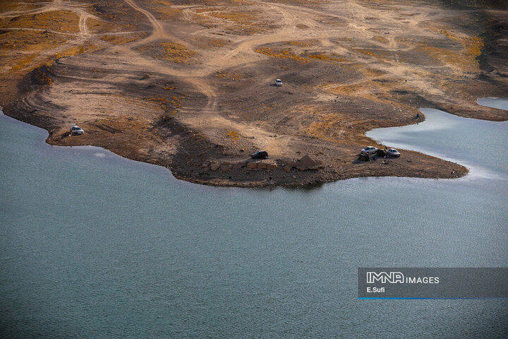 وضعیت بحرانی سد الغدیر ساوه