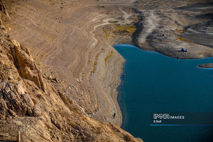 وضعیت بحرانی سد الغدیر ساوه