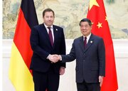 چین و آلمان خواستار تقویت روابط تجاری و پایان تنش‌های تجاری شدند