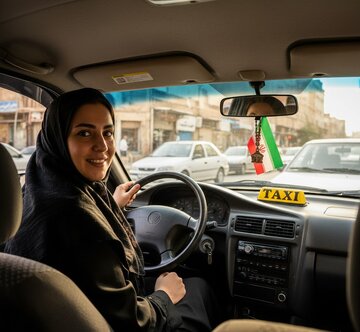 درخواست سرویس با راننده خانم از سفرکار