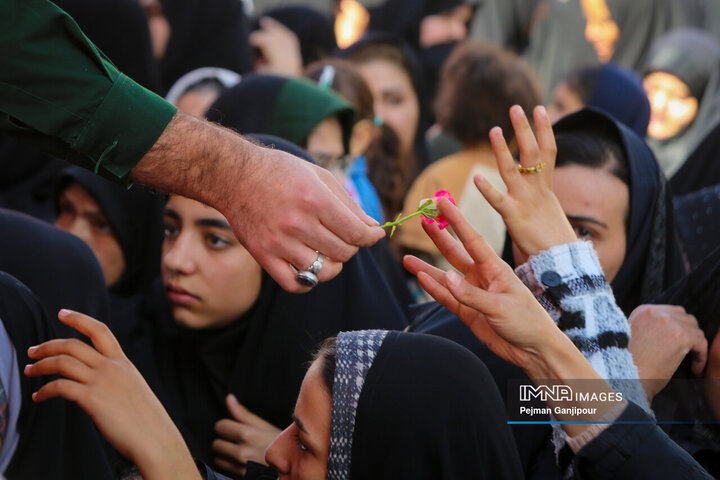 کاروان اهالی بهشت در شهرضا، دهاقان و مبارکه