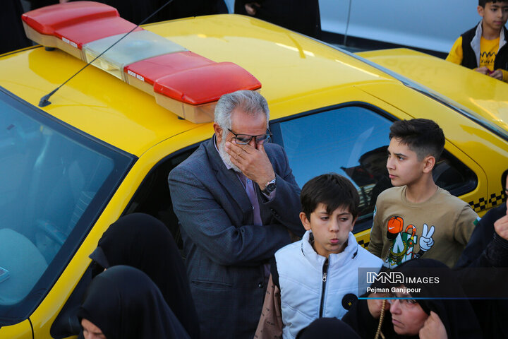 کاروان اهالی بهشت در شهرضا، دهاقان و مبارکه