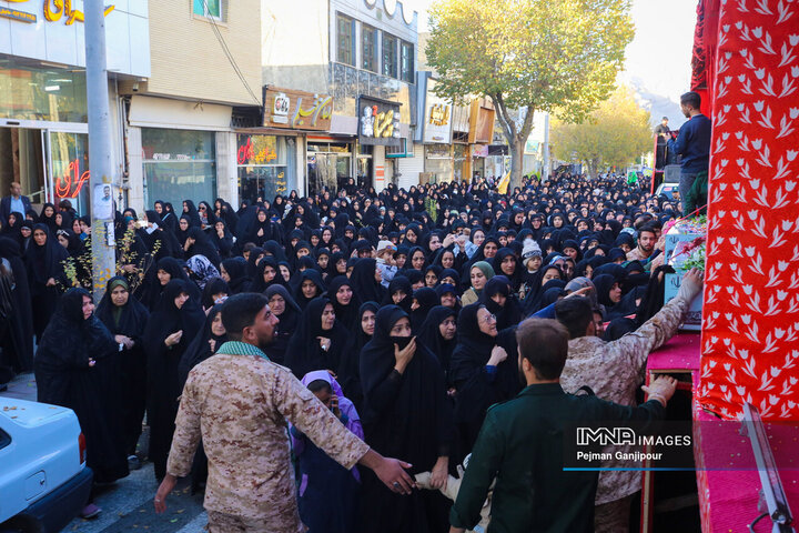 کاروان اهالی بهشت در شهرضا، دهاقان و مبارکه
