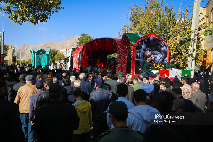 کاروان اهالی بهشت در شهرضا، دهاقان و مبارکه
