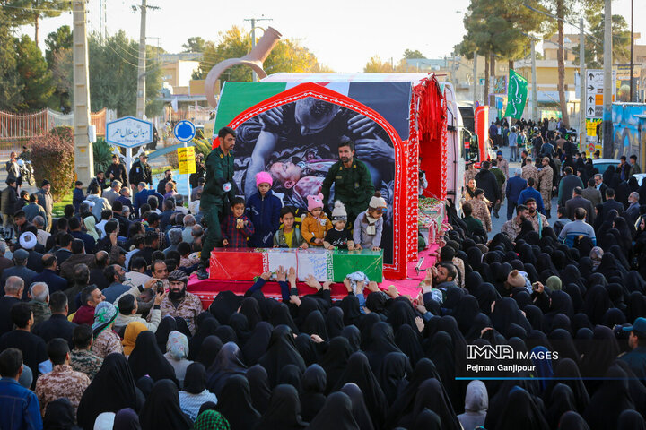 کاروان اهالی بهشت در شهرضا، دهاقان و مبارکه