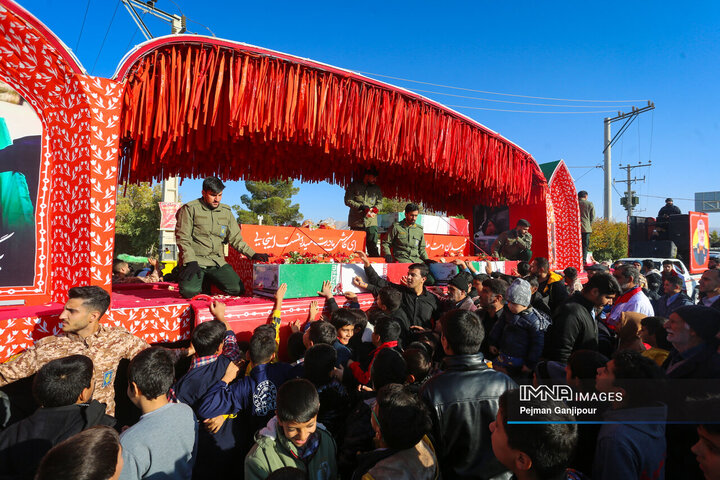 کاروان اهالی بهشت در شهرضا، دهاقان و مبارکه