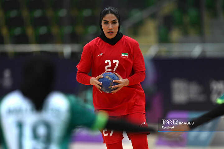 دهمین روز بازی‌های همبستگی کشورهای اسلامی، هندبال بانوان ایران - مالدیو