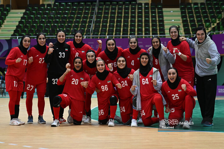 دهمین روز بازی‌های همبستگی کشورهای اسلامی، هندبال بانوان ایران - مالدیو