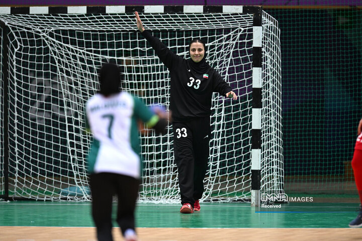 دهمین روز بازی‌های همبستگی کشورهای اسلامی، هندبال بانوان ایران - مالدیو